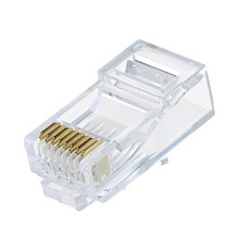 騰飛六類水晶頭鍍金RJ45千兆6類非屏蔽網線電腦網絡連接頭8P8C 歷史價格詳細信息