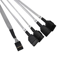 AMPHENOL SAS 線 數據線 SAS3.0  6G標準 SFF-8087 TO 4 SFF-8482@(超低價) 歷史價格詳細信息