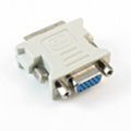 VGA轉DVI-I轉接頭 HDB15母DVI公轉接頭 彎頭90度 顯示器DVI轉接頭 歷史價格詳細信息
