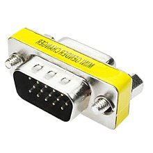 【轉接頭】VGA 15孔對15針 公對公 對接頭 轉接頭 三排 連接頭 歷史價格詳細信息