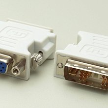 DVI轉VGA(母) 轉接頭 DVI-A轉VGA DVI 24+5(公頭)轉VGA(母頭) 267-00521 歷史價格詳細信息