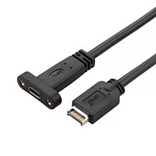 UC-037-10G USB3.1轉Type-C線 主機板USB3.1 Front Panel Header轉接線 附擋板螺絲 歷史價格詳細信息