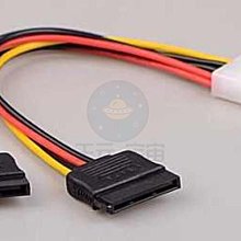 IDE 大4Pin公頭 轉 SATA 電源線 一分二 SATA 1分2 D型口轉雙SATA 轉接線 20公分 延長線 價格比較,價格查詢,歷史價格詳細信息