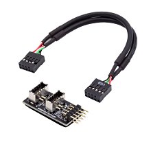 Type-E轉USB2.0 9Pin 10Pin USB3.1 Front Panel Header轉接頭 UC-095 歷史價格詳細信息