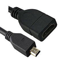 Micro HDMI(公) to VGA(母) 鍍金接頭視訊轉接器15cm(白) 歷史價格詳細信息