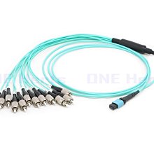 12芯 MPO母頭-MPO母頭 低損耗 美國康寧 OM3 1米光纖跳線 極性 TYPE A  MPO 12芯康寧光纖跳線 歷史價格詳細信息