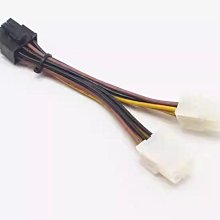 顯卡電源 6PIN 轉 雙8PIN（6+2） 一對二 轉接線 歷史價格詳細信息