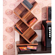 現貨 cd收納架漫畫書光碟臺面架桌面上置物架實木碟片展示書架擺放創意 收纳包 歷史價格詳細信息