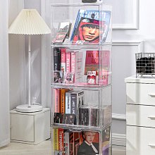 現貨 亞克力專輯收納盒cd墻ins光碟收藏防塵保護透明光盤碟片展示架子 收纳包 歷史價格詳細信息