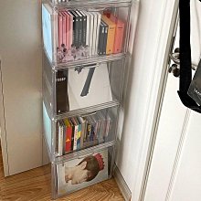 現貨 亞克力專輯收納盒cd墻ins光碟收藏防塵保護透明光盤碟片展示架子 收纳包 歷史價格詳細信息