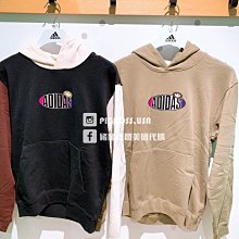 adidas 長袖 Originals 女款 黑 連帽 帽T 寬鬆 三葉草 愛迪達 【ACS】 DN8119 歷史價格詳細信息