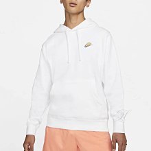 Nike 耐吉 帽T NSW 男款 米白 大口袋 大勾勾 按扣 寬鬆 連帽上衣 衛衣 FZ4765-104 歷史價格詳細信息