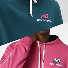 現貨 iShoes正品 New Balance 男款 帽T 黑 藍 撞色 休閒 運動 上衣 衛衣 AMT93503BK 歷史價格詳細信息