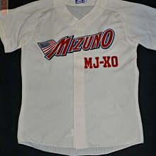 貳拾肆棒球--日本帶回Mizuno訂做空白球衣/白紅 歷史價格詳細信息