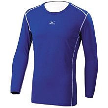 ☆現貨屋☆ Mizuno 長袖緊身衣 12TA5C1522 棒球壘球運動 寶藍 3XL 原價1280大尺碼零碼 歷史價格詳細信息