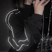 韓版原宿男友風刺繡外套 中性帥氣寬鬆棒球服夾克(L號)_☆優購好SoGood☆ 歷史價格詳細信息