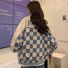 春秋款高街薄款運動休閒棒球服女學院風韓版印花個性帥氣夾克外套女性服裝流行女裝休閒服飾《BD11726》《購物趣》 歷史價格詳細信息