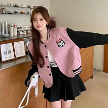 女生外套 休閒外套 潮牌外套 韓版寬鬆BF風休閒開衫 薄外套女 春秋2024新款韓版學生百搭寬鬆夏季防曬衣 夾克棒球服-靚莎優選 歷史價格詳細信息