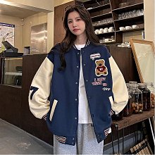 棒球服外套 情侶外套 開衫連帽外套  帽t 外套 男秋冬刷毛外套連帽夾克寬鬆百搭休閒開衫衛衣(BCS86【FIZZE】 歷史價格詳細信息