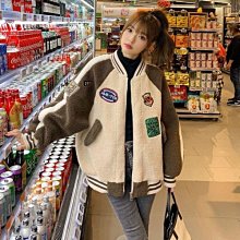 秋冬外套女2024年春秋新款白色條紋棒球外套棒球服運動休閒穿搭小外套大學T（Fashion Wardrobe） 歷史價格詳細信息