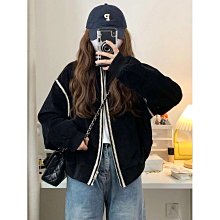 棒球外套 韓系復古棒球拼接夾克 休閒寬鬆外套【TJ80262】現貨＋預購 歷史價格詳細信息