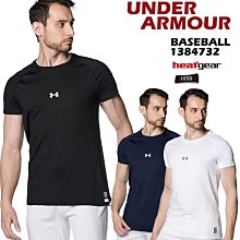 日本 UA 棒球排汗衫 短袖運動上衣 短T 運動T恤 棒球練習衣 UNDER ARMOUR 1384737 本壘標棒球衣 歷史價格詳細信息