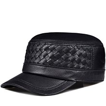 ~皮皮創~英倫風復古真皮帽子百搭個性中性帥氣時尚英倫風龐克重機小羊皮重工刺繡菱格紋鴨舌帽真皮棒球帽 歷史價格詳細信息