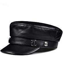 ~皮皮創~英倫風復古真皮帽子百搭個性中性帥氣時尚英倫風龐克重機小羊皮重工刺繡菱格紋鴨舌帽真皮棒球帽 歷史價格詳細信息