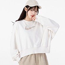 【熱賣精選】NIKE NSW FEMME SHORT FT HR 棉短褲 白色 反摺 運動休閒 女款 CZ8227-10 歷史價格詳細信息