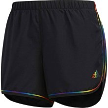 【adidas 愛迪達】短褲 女短褲 運動短褲 藍 STR SHORTS WV(GP0645) 歷史價格詳細信息