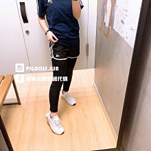 【豬豬老闆】ADIDAS 長褲 九分褲 褲管拉鏈 輕量 休閒 運動 慢跑 訓練 女款 全黑GK8699 黑白GK8698 歷史價格詳細信息