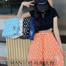 【MLB】運動休閒短褲 男女同款 短棉褲(3ASPB0433-多款任選) 歷史價格詳細信息