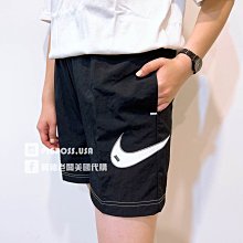 Nike 短褲 NSW 女款 黑 腰帶扣 小勾 刺繡 五吋 尼龍 機能 【ACS】 DV8045-010 歷史價格詳細信息