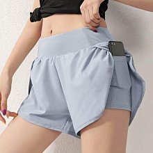 瑜伽跑步訓練健身運動褲女假兩件長褲高腰彈力速幹緊身  翹臀顯瘦彈力網布速幹防走光 長褲短褲假兩件套 大碼軍綠色 歷史價格詳細信息