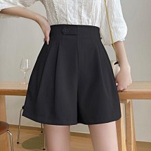 大碼女裝西裝短褲夏冰絲雪紡五分褲胖妹妹高腰薄款休閒a字闊腿zb 歷史價格詳細信息