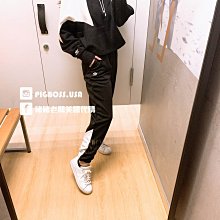 【豬豬老闆】ADIDAS 長褲 九分褲 褲管拉鏈 輕量 休閒 運動 慢跑 訓練 女款 全黑GK8699 黑白GK8698 歷史價格詳細信息