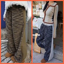 韓國 條紋撞色拼接寬鬆保暖休閒棉褲 價格比較,價格查詢,歷史價格詳細信息