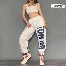 運動褲女寬松休閑長褲瑜伽高腰闊腿束口速干跑步顯瘦大碼健身外穿瑜珈褲 鯊魚褲 芭比褲 運動褲 歷史價格詳細信息