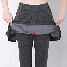 加絨黑色短褲女秋冬外穿時尚高腰寬鬆顯瘦開叉a字闊腿打底短裙褲 歷史價格詳細信息