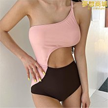 泳衣女韓國ins復古連體三角深V性感小胸聚攏遮肚顯瘦溫泉度假泳裝 歷史價格詳細信息