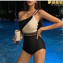 連體泳衣女小香風清新裙式保守顯瘦遮肚小胸聚攏比基尼溫泉遊泳衣 歷史價格詳細信息