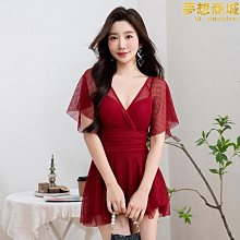 金宏品牌2024年新款 連體時尚性感修身平角泳衣休閒運動女泳衣 歷史價格詳細信息