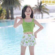 兒童泳衣女中大童兩件式長袖防曬2023新款青少年運動保守女童遊泳衣 歷史價格詳細信息