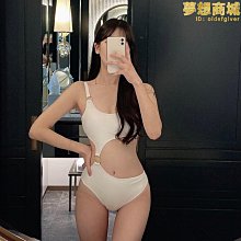 辣妹性感鏤空顯胸吊帶交叉不規則連體上衣女高級感連衣裙潮純欲風 歷史價格詳細信息