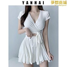 泳衣 兩件式 比基尼-白色皺褶高腰性感女泳裝73zt21[獨家進口][米蘭精品] 歷史價格詳細信息