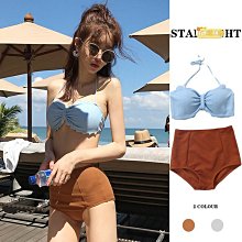 泳衣女韓國ins性感分體高腰裙式比基尼小胸聚攏遮肚 歷史價格詳細信息