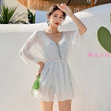 夏季大尺碼性感露背交叉無袖露肩印花鏤空低胸V領海邊沙灘休閒長裙飄逸出國渡假過膝洋裝修身蝴蝶結綁帶外出連衣裙 歷史價格詳細信息