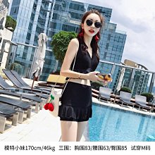 新款游泳衣泰國泳衣女遮肉顯瘦性感分體高腰裙式比基尼泳裝ins風 歷史價格詳細信息