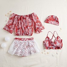 韓版防曬兒童分體泳衣 女童寶寶中童防曬衝浪服泳衣褲套裝三件套 歷史價格詳細信息