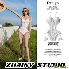 韓國泳衣 潮泳衣 連身泳衣 連身泳裝 藍色連體比基尼游泳衣 M-XL露肩泳衣 女生出國度假三角連身bikini泳裝一件式-MIKI精品 歷史價格詳細信息